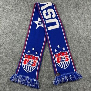 Ruffneck Scarves USWNT Soccer Scarf Unisex OS Blue World Cup Stars Fan Gear